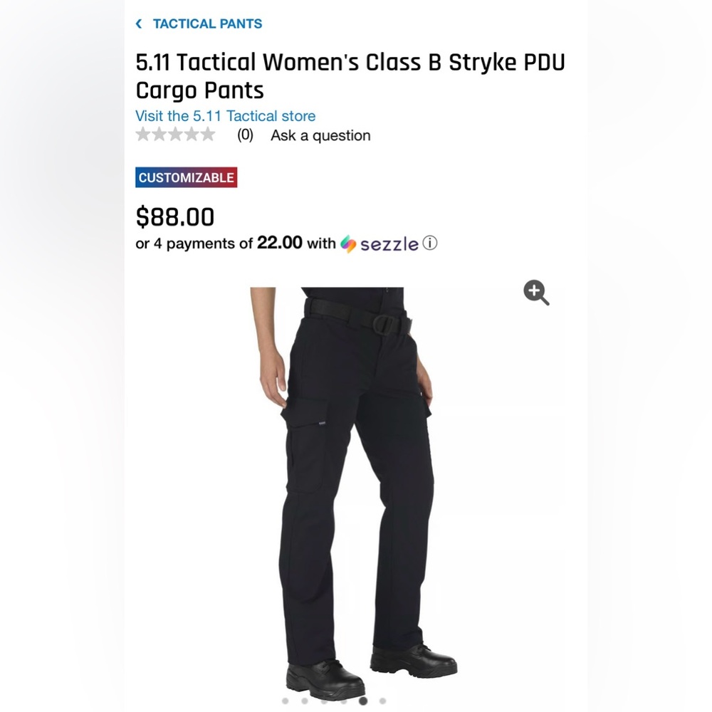 Women’s 5.11 Stryke tactical pants